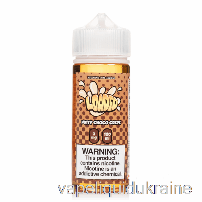 Vape Liquid Ukraine Nutty Choco Crepe - Loaded E-Liquid - Ruthless Vapors - 120mL 0mg